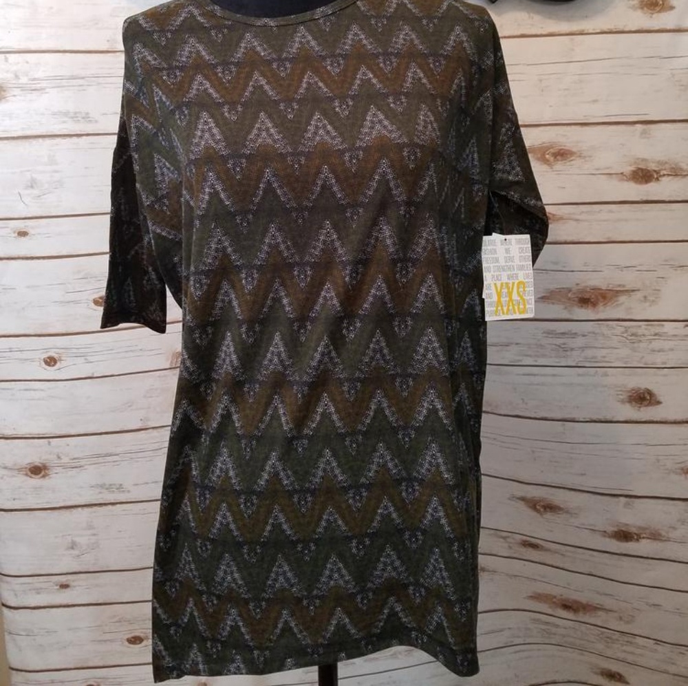 XXS Lularoe Irma  BEAUTIFUL Fall colors